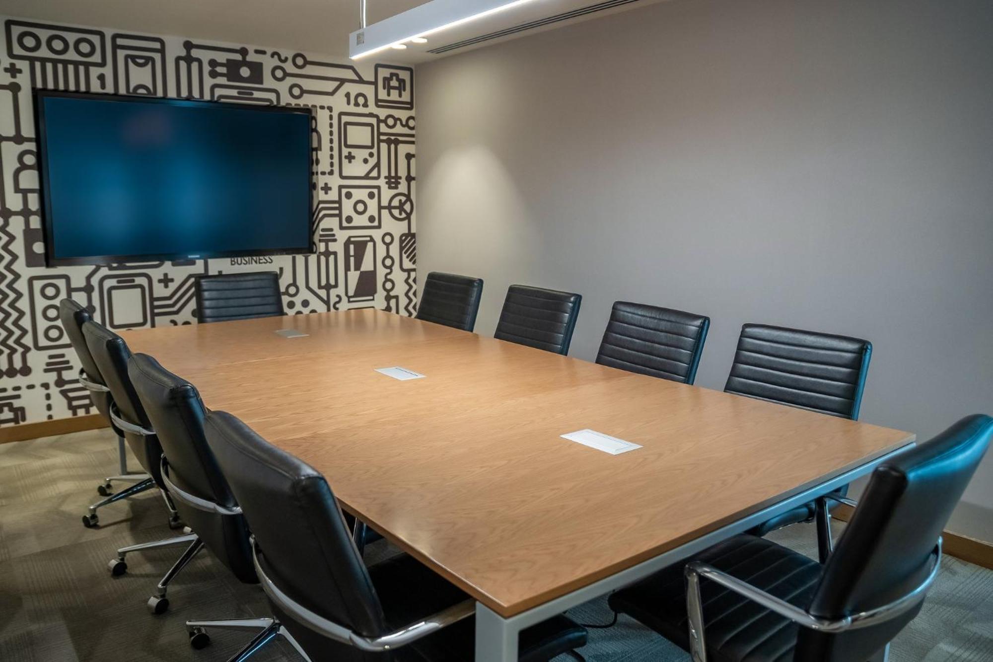 Fiesta Americana Viaducto Aeropuerto Mexico-stad Buitenkant foto A meeting room at the company's headquarters in San Francisco