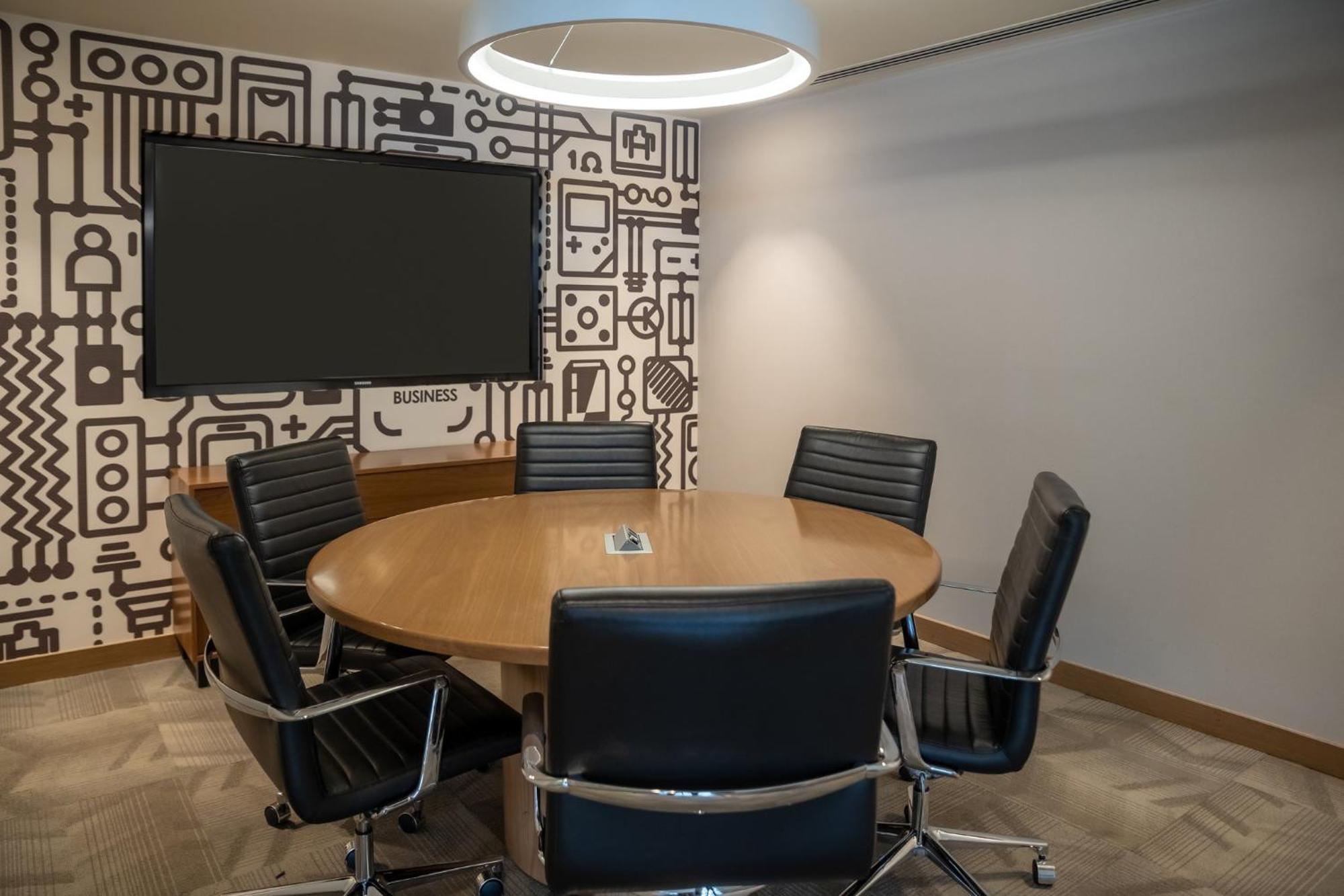 Fiesta Americana Viaducto Aeropuerto Mexico-stad Buitenkant foto A meeting room at the headquarters of the Wikimedia Foundation